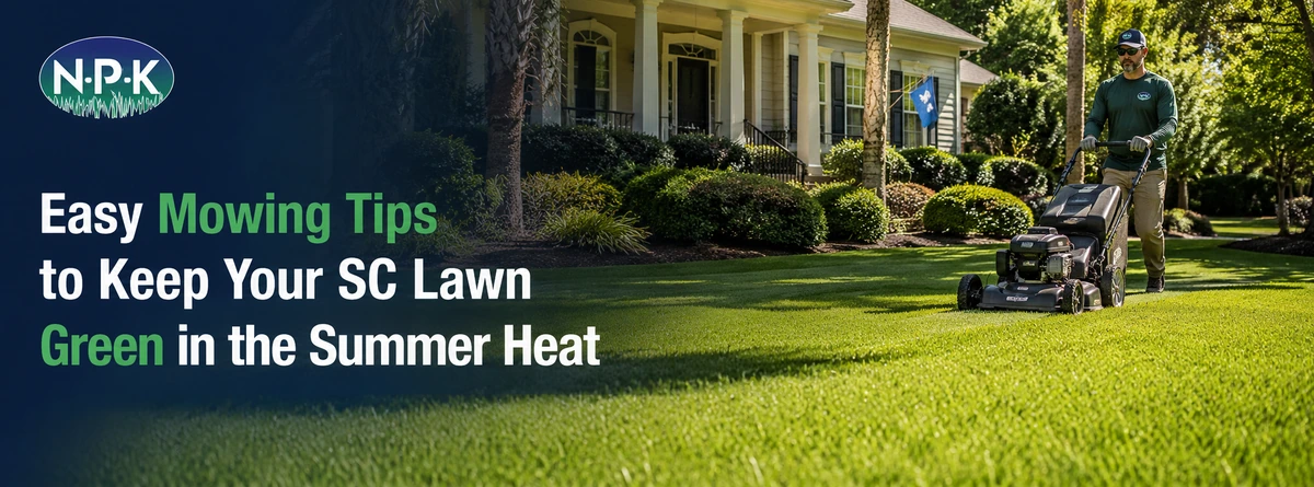 Easy Mowing Tips to Keep Your SC Lawn Green in the Summer Heat